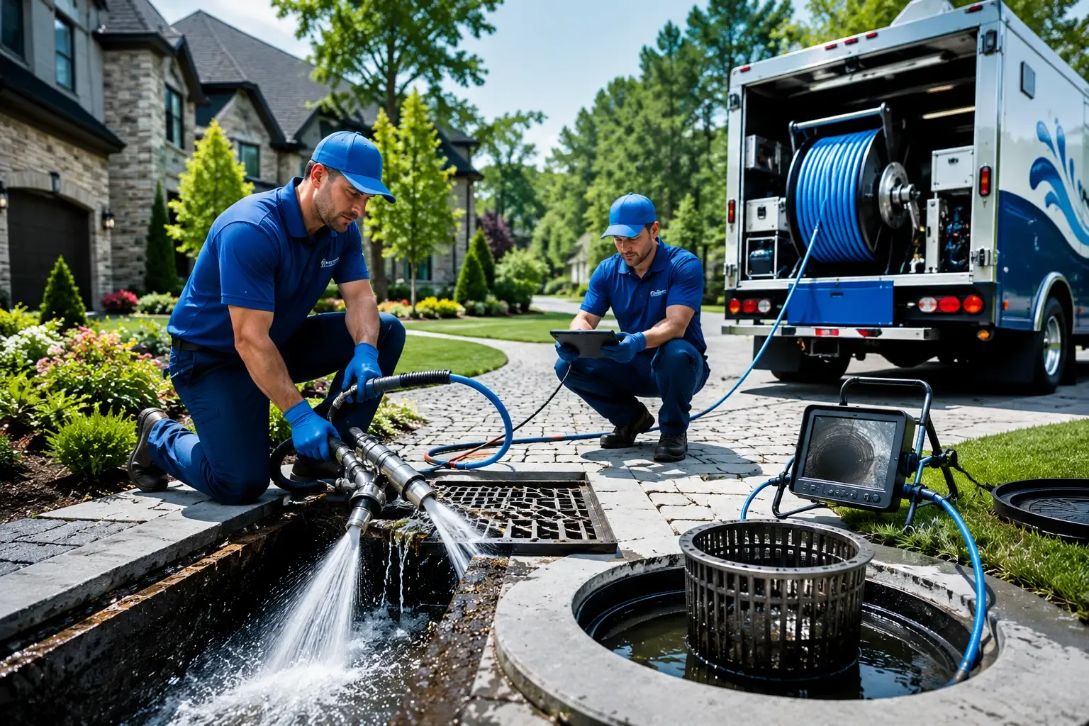 Local outdoor drain cleaning professionals in Okarche, OK